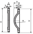 El hierro dúctil de ISO2531 PN10 articula a Fittings del reborde ciego de Di Flanged a prueba de herrumbre proveedor
