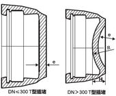 Tipo dúctil prueba hidráulica DN40 de las colocaciones T del hierro ISO2531 del casquillo A DN1800 proveedor