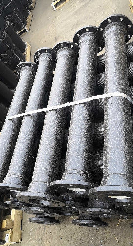 Instalaciones de tuberías de los Di del reborde de K7 K8 K9 C40 C30 con la guarnición del cemento del reborde del charco