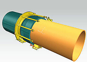 Tubo dúctil común refrenado de alta resistencia DN80mm - diámetro del hierro de DN2600mm proveedor
